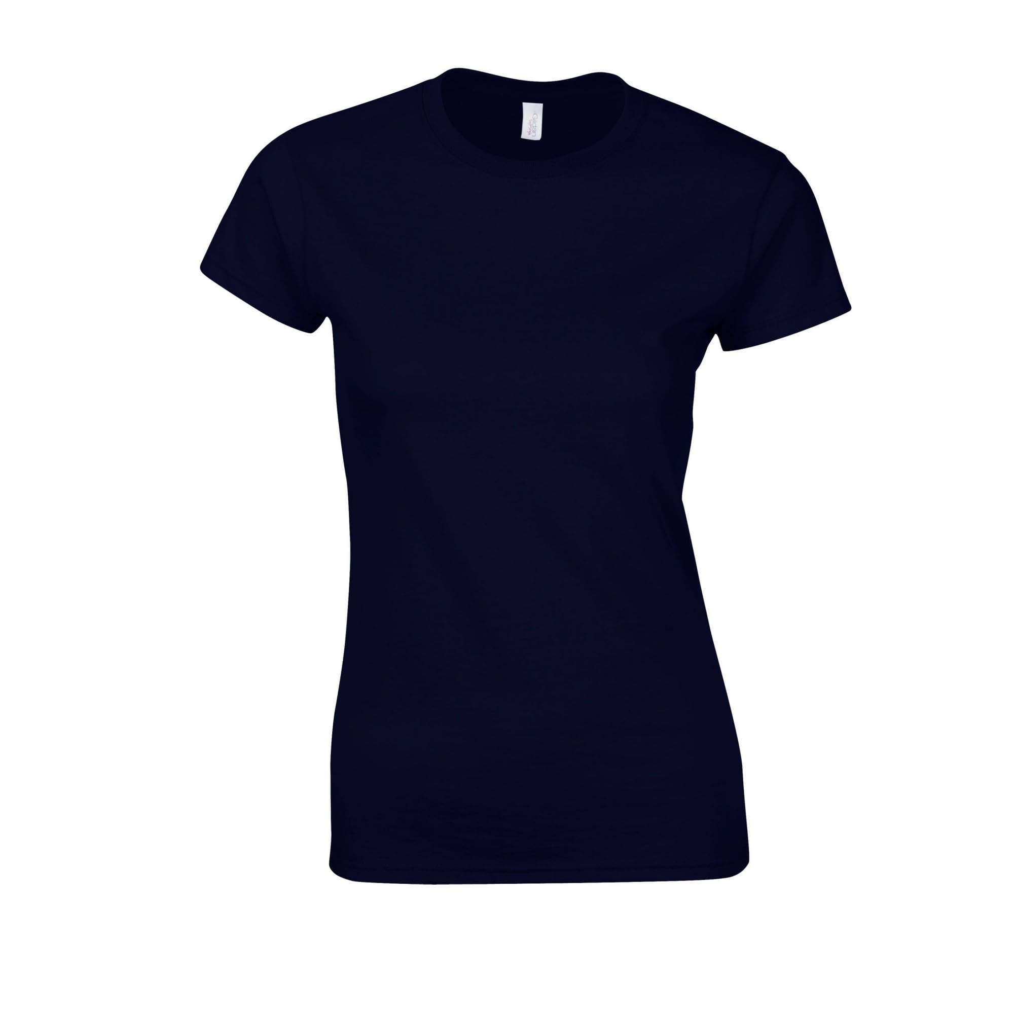 Gildan Womens/Ladies Softstyle Ringspun Cotton T-Shirt (S) (Navy)