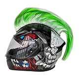 Photo Gallery kmgdm parrucche in stile punk con look realistico e diverse opzioni di colore parrucchino per caschi da moto decorazione unica Photo Gallery kmgdm parrucche in stile punk con look realistico e diverse opzioni di colore parrucchino per caschi da moto decorazione unica