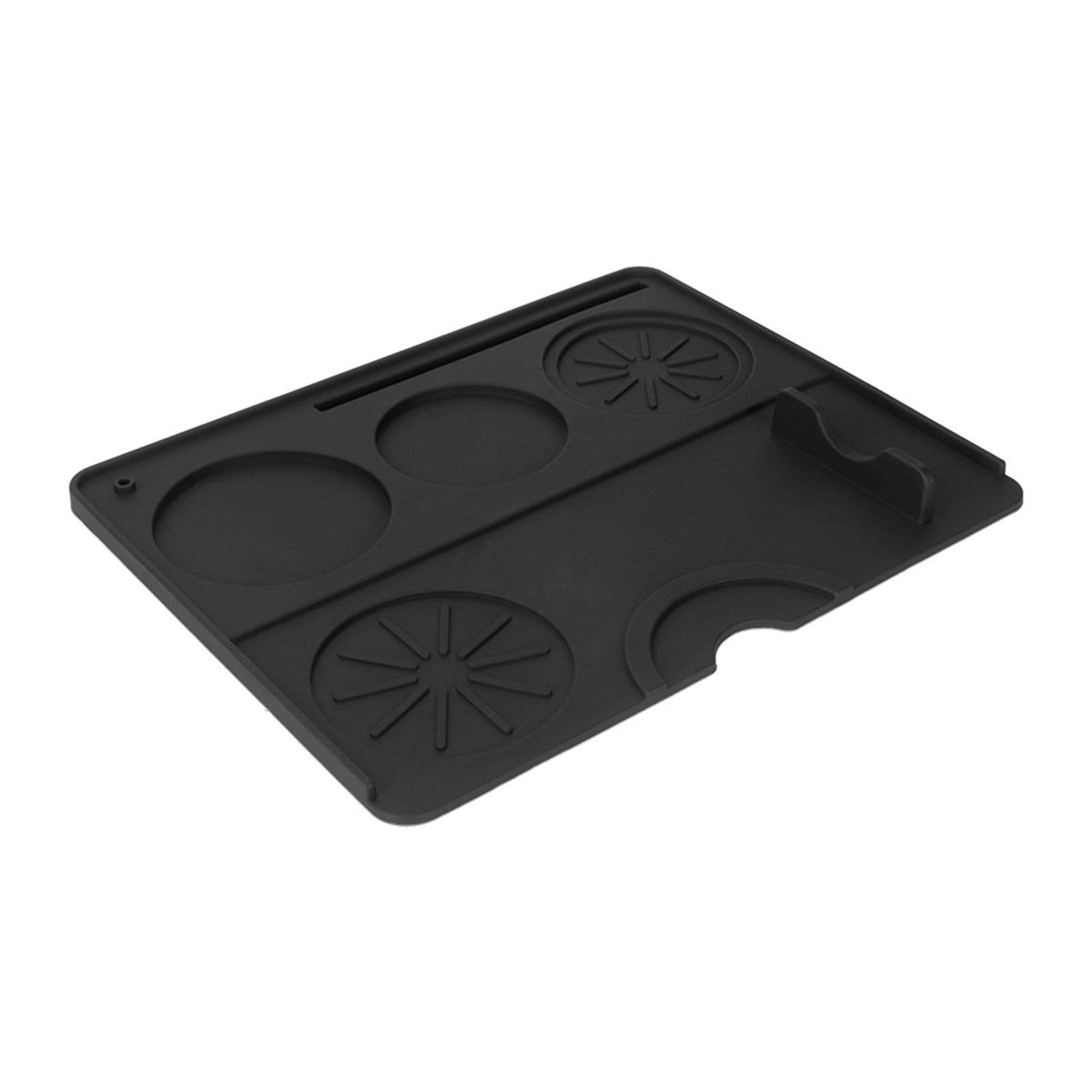 Woedpez Easy-Clean Silicone Coffee Press Mat Tamper Pad for Professional Baristas & Home Brewing Professional Tamping Mat