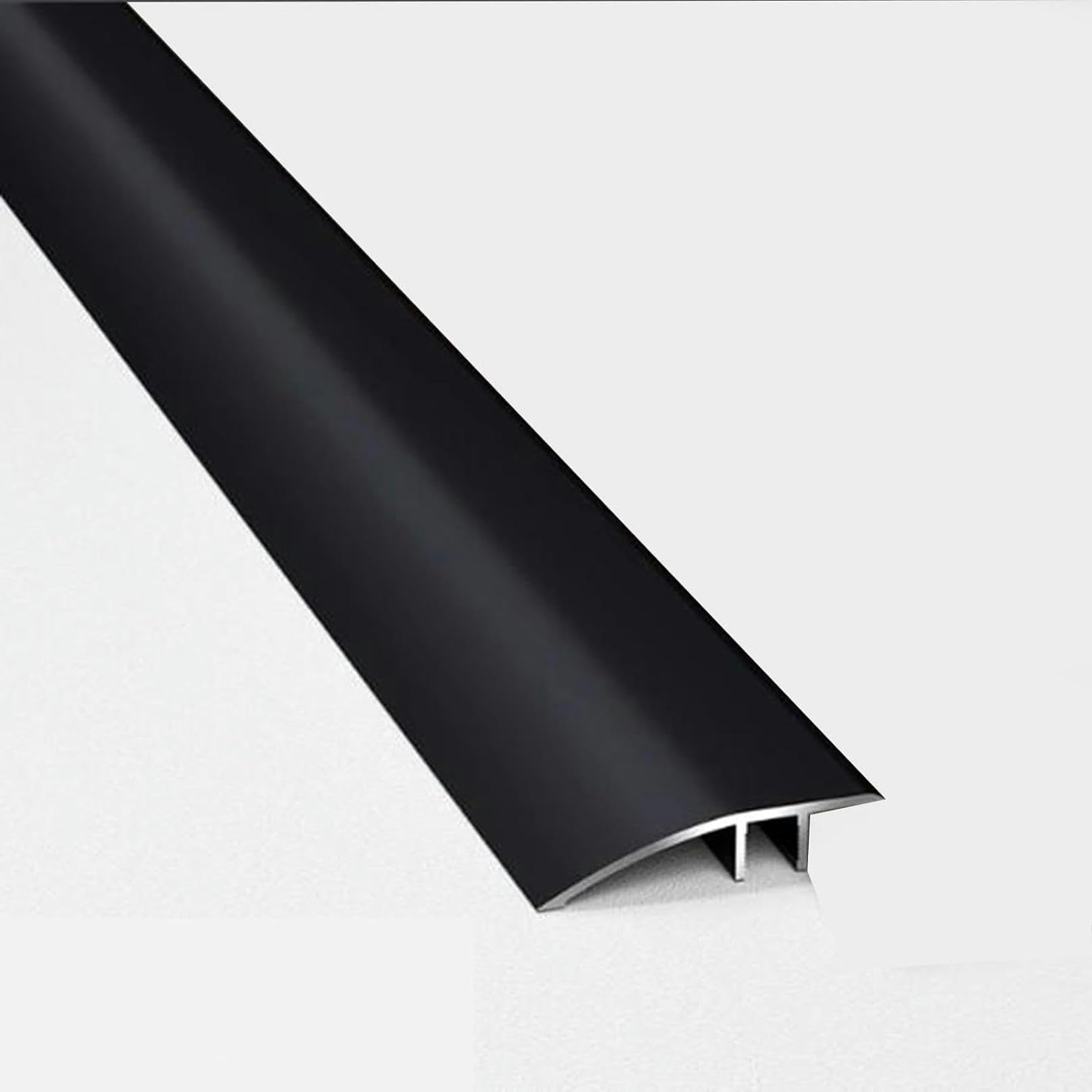 LGEOELIAS Floor Transition Strip Floor Cover Strips Self Adhesive Flooring Transitions Laminate Floor Strip Flooring Reducer, Suitable for Doorways Threshold Ramp Tile Laminate, Bridge The Height