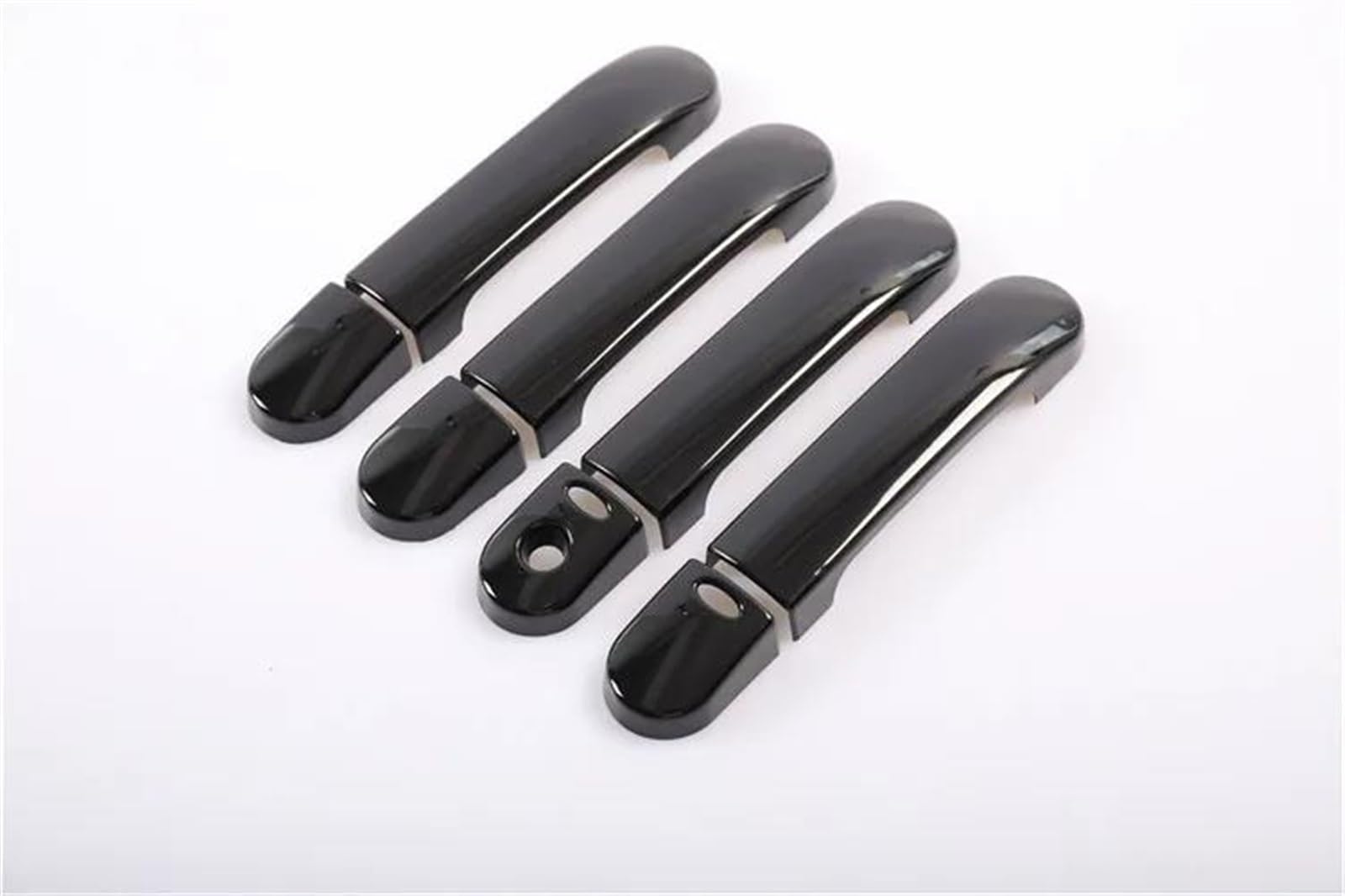 Csspdm Black A Car Trim Exterior Door Handles Bowl Cover Protection Sticker For Nissan For March Micra K12 For Tiida C11 2003-2010(Black A)