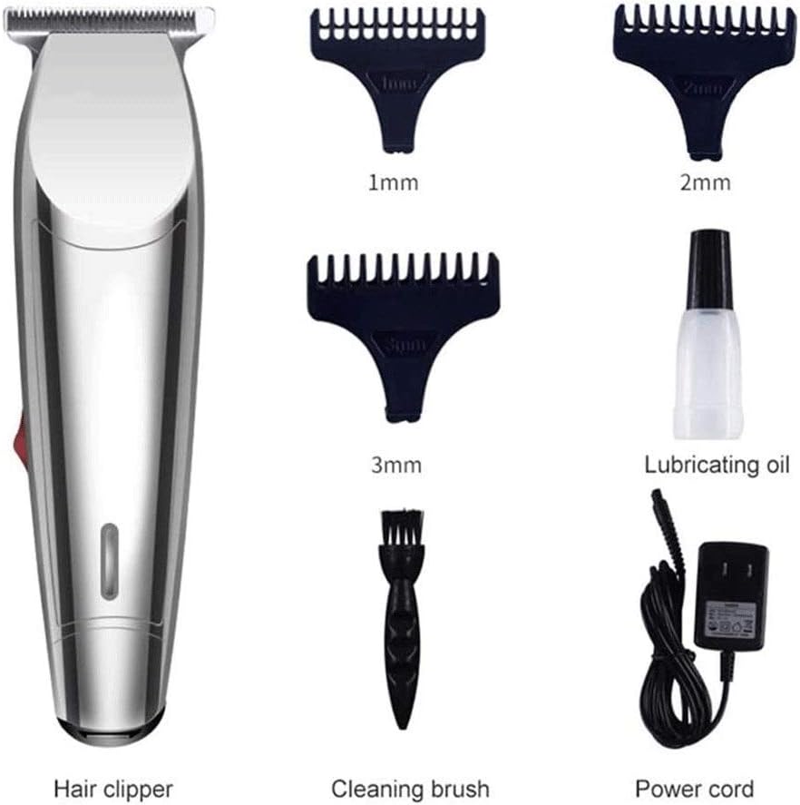 Professional Retro Oil, Carving Hair Clipper Tool, Clippers, Rechargeable Electric for Household use