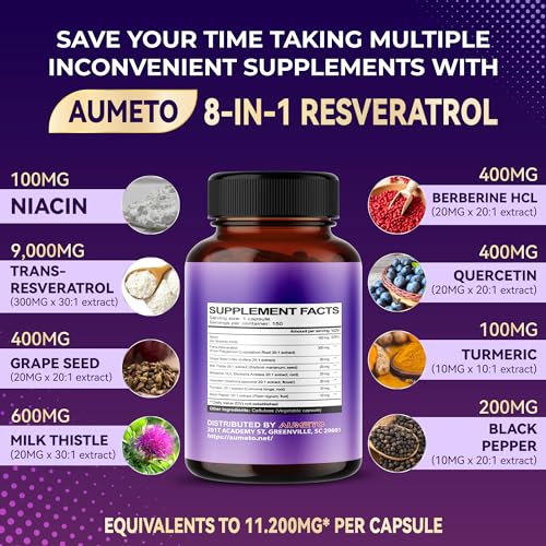 Ultra-Resveratrol-8-in-1-Formula-with-Grape-Seed-Extract-Milk-Thistle-Niacin-150-Count-Pack-of-1