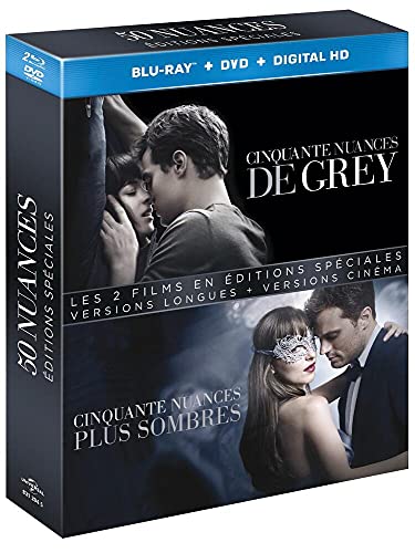 Photo de 50 nuances - Coffret : Cinquante nuances de Grey + Cinquante nuances plus sombres [Édition spéciale - Version longue + Version non censurée + version cinéma - Blu-ray + Digital HD]