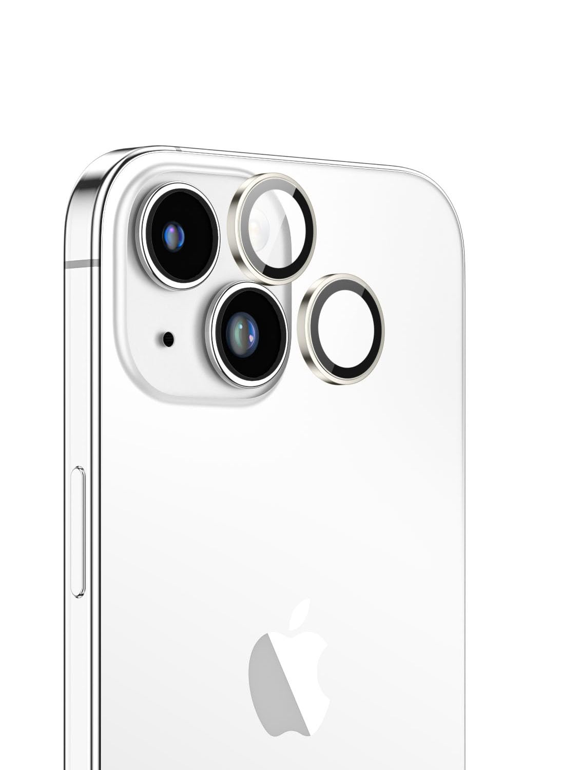 at AMAZINGthing Amazing Thing iPhone 15 and iPhone 15 PLUS Camera Lens Protector Supreme Tempered Glass Aluminum AR Lens Defender - Light Yellow