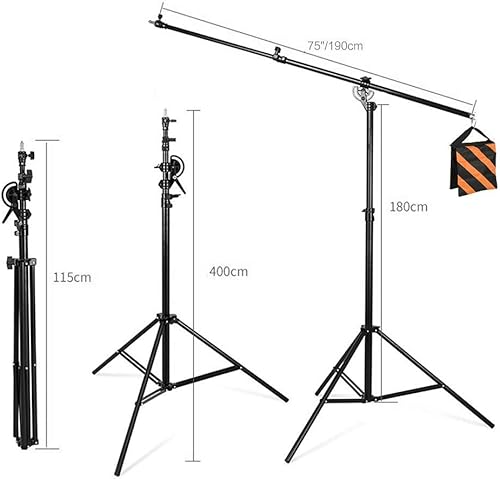 Miniatura 5 de Godox Paquete de 3 unidades SK400II 1200W 24G Speedlite Studio Flash Strobe Monolight Bowens Kit de montaje para estudio de fotografía ubicación y