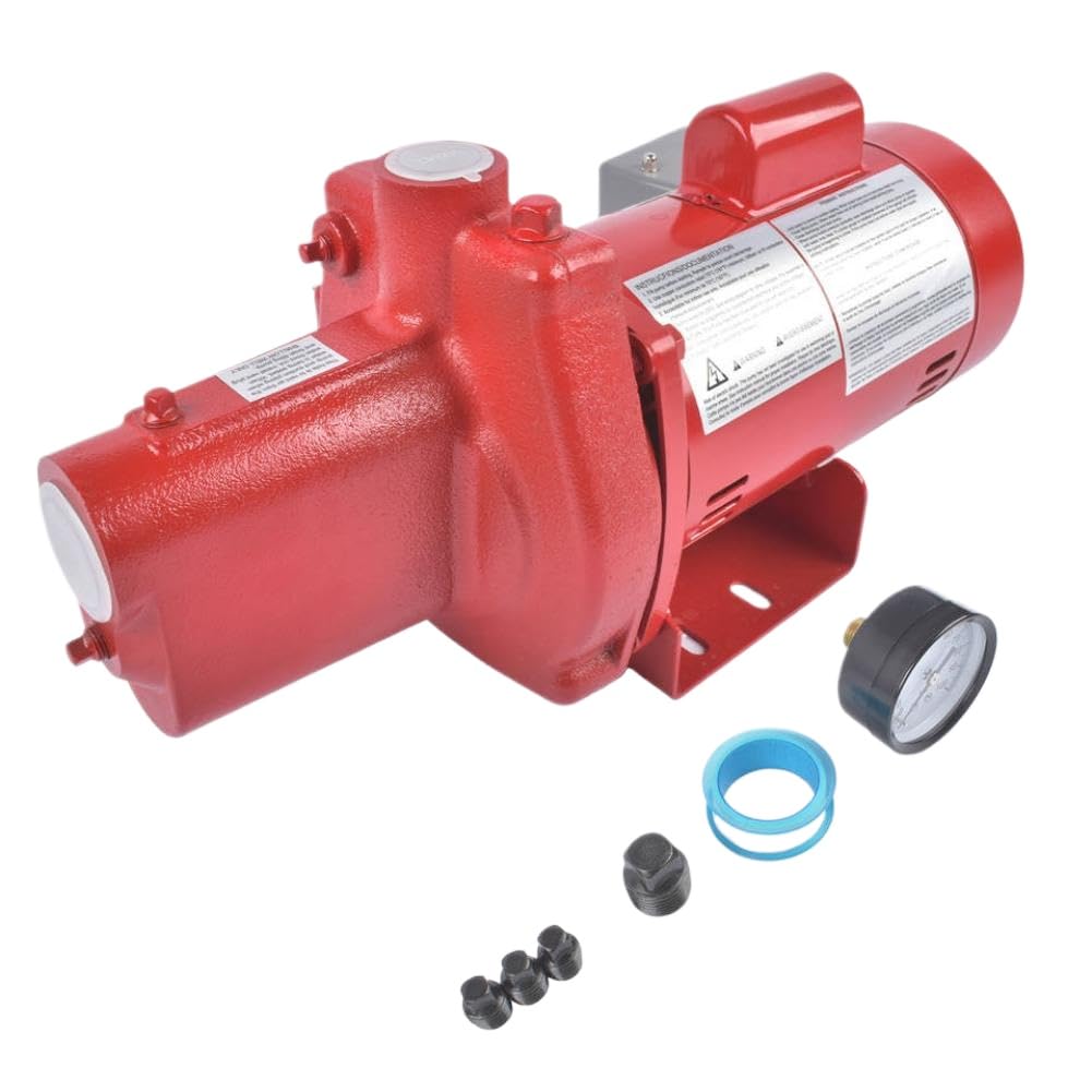 Aadzeafxq Onecolor Cast Iron Shallow Well Pump 115/230 V Ap03 Rjs-100-Prem 602208 Compatible With 23 Gpm Systems