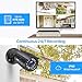 ZOSI 3K Lite Wired Security Camera System Outdoor,8pcs 1920TVL 1080P Surveillance Cameras,80ft Night Vision,8 Channel H.265+ 5MP Lite CCTV DVR with 1TB HDD for 24/7 Recording