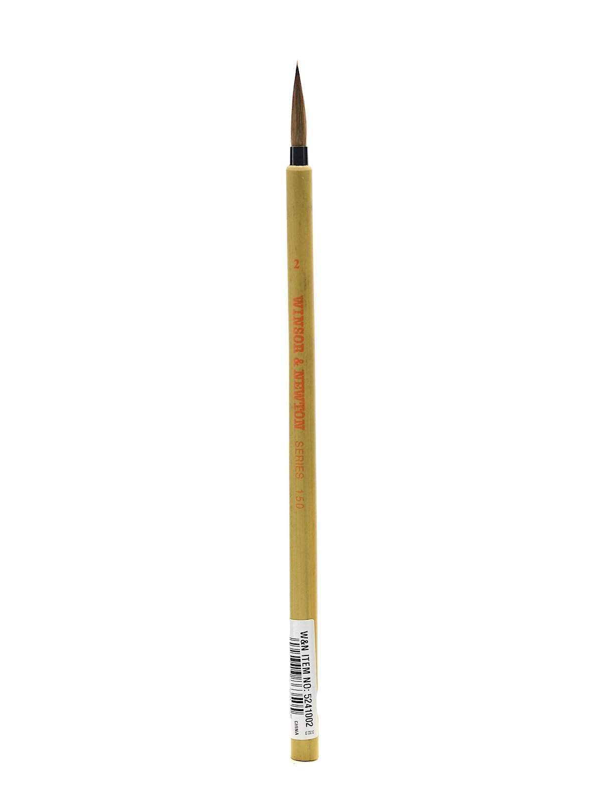 Winsor & NewtonSeries 150 Bamboo Short Handle Brush-Round #2, 2