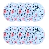 再利用可能なナーシングパッド8枚セット3層洗えるミルク防水超吸収性授乳ニップルパッド