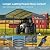 IWDOO 10x15 FT Metal Carport, Carports with Enhanced Base and Updated Frame Structure, Heavy Duty Carport Canopy with Galvanized Steel Roof for Outdoor, Car Shelter Shade for Car, Truck and Boats
