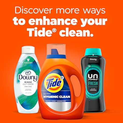 Tide Hygienic Clean Heavy 10X Duty Laundry Detergent Liquid Soap, Original Scent, HE Compatible, 59 Loads, 84 fl oz - image 9