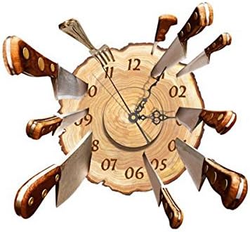 DIY Wall Decal Clock Fly Cutter 3D Wall Stickers Clock 3D Art Wall Clock
