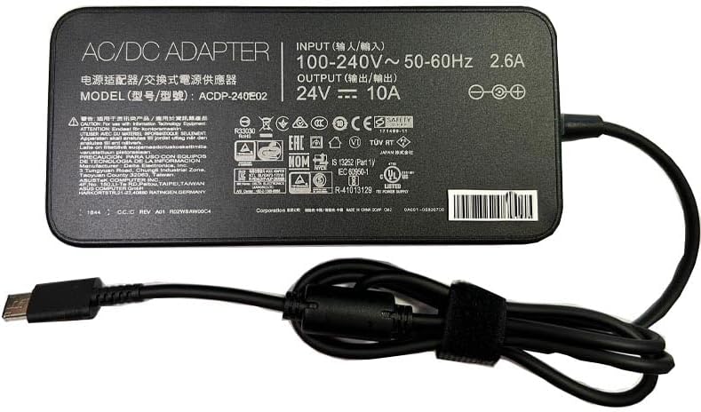 24V 10A 240W Power Supply Replacement Adapter Charger Compatible with Sony ACDP-240E01/02 24V 9.4A 225W TV Models XBR-65X900E KD-55X9300E KD-65X9000E KD-75XD9405