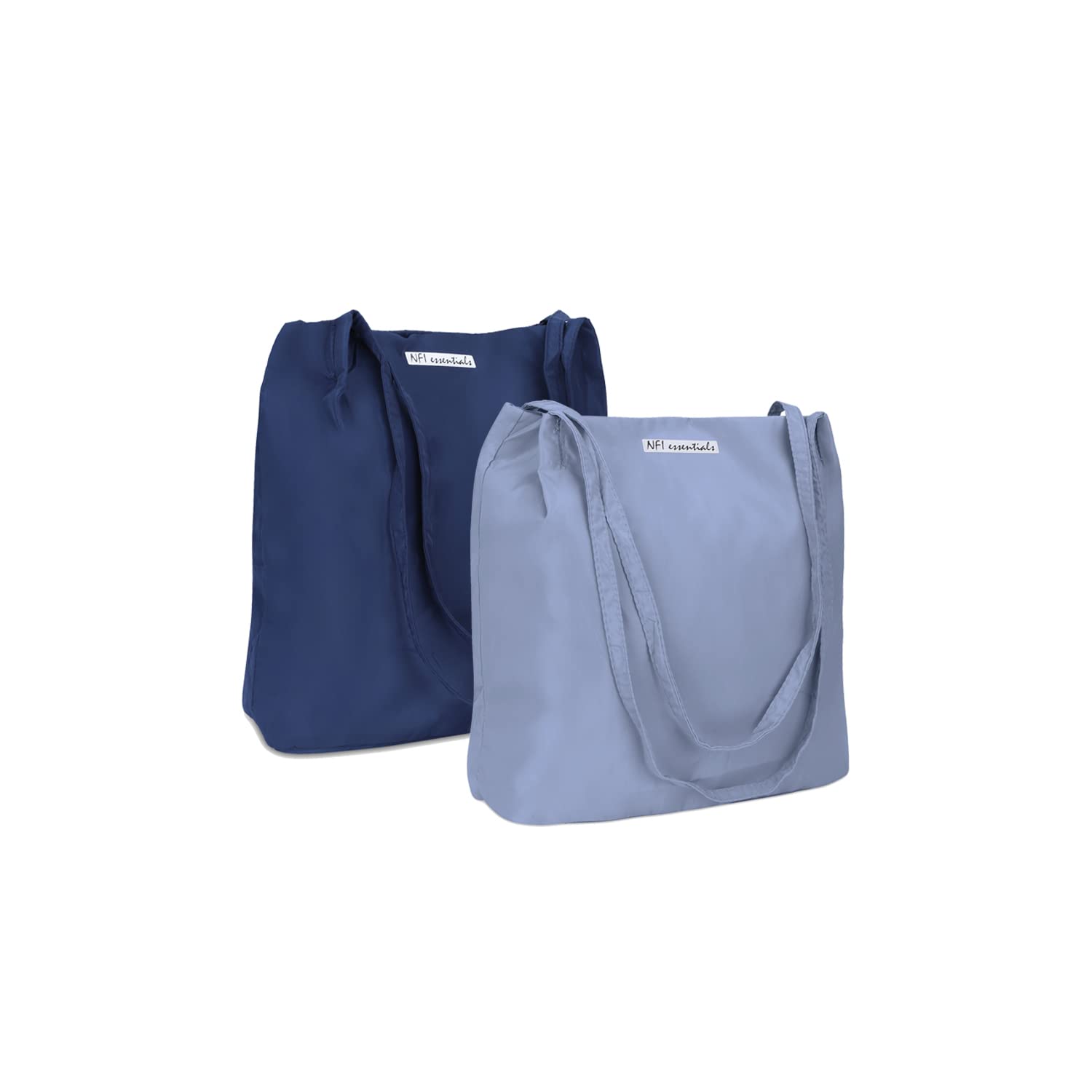 NFI essentials Pure Nylon Tote Bag for Women with Snap Button, Handbag, Shoulder Bag, Hobo Bag, Best for Shopping, Travel, Work, Beach, Office, College (B0B3TKVWM3) Amazon Price History, Amazon Price Tracker