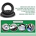 LAXEEM 2Pack 3.50/4.00-6 Tire Tube with TR13 Straight Valve Stem Fits 4.10/3.50-6 13x4.00-6 13x5.00-6 145/70-6