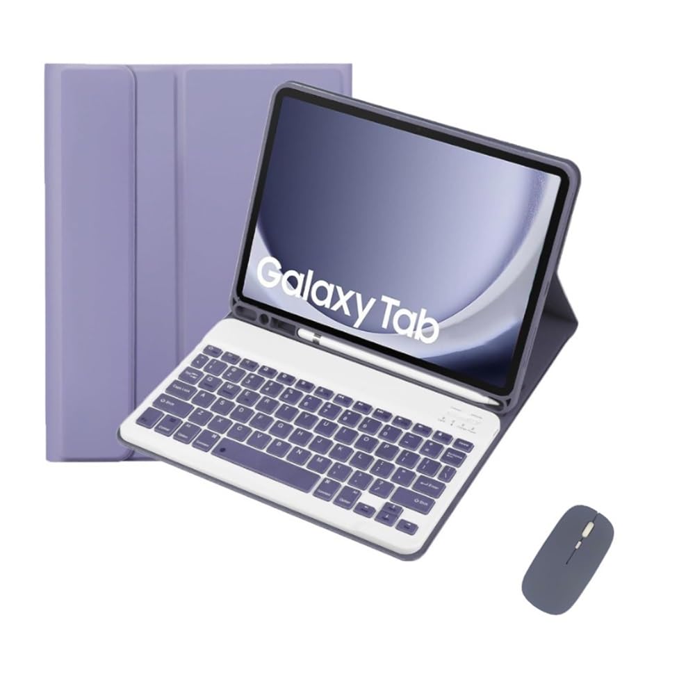 Étui Samsung Tab S9 FE Plus violet pour travailler partout en liberté