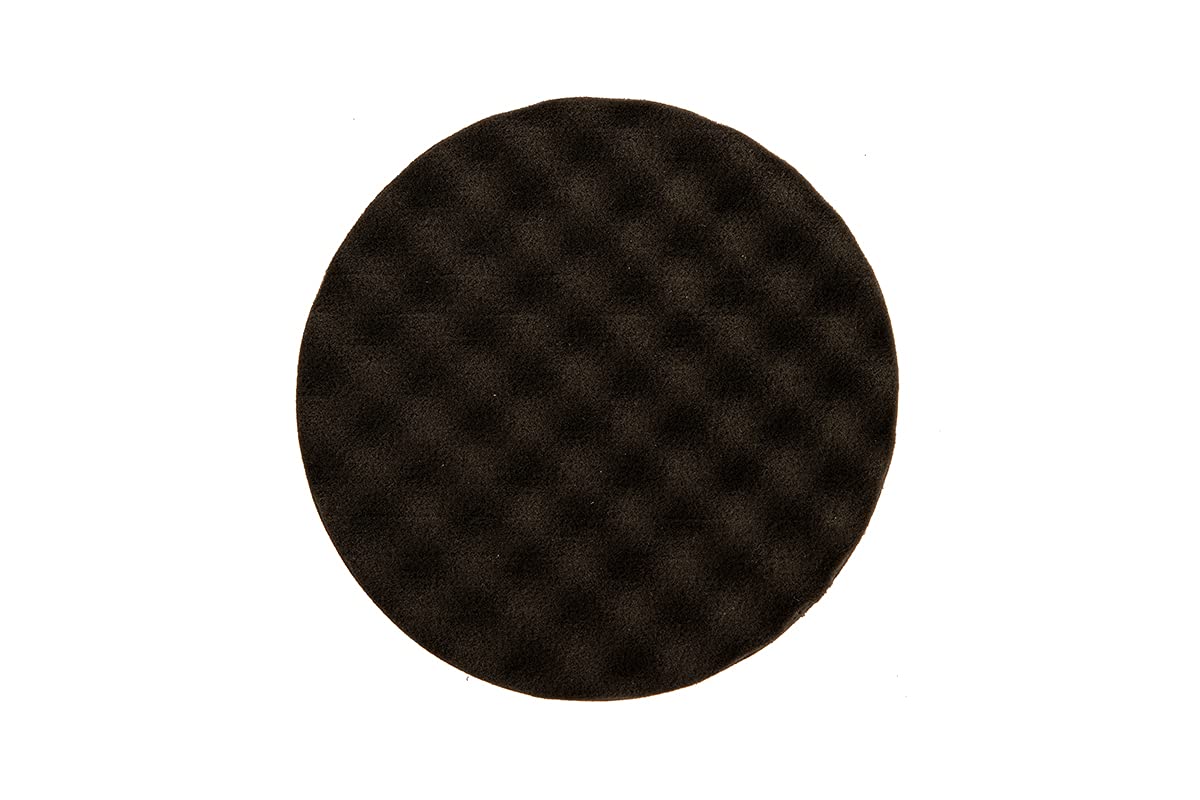 MIRKA Polierpad Golden Finish Pad 2 Ø 77 mm Schwarzes gewaffeltes Schaumfstoffpad (2er Pack) (2 St)