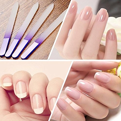 Brussels08 4 lime per unghie in vetro resistente