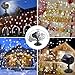 Borelor Snowfall LED Lights IP65 Waterproof Mini Christmas Snowflake Projector Lamp Indoor Outdoor New Year Decoration Light with RF Remote & Timer(High Brightness)
