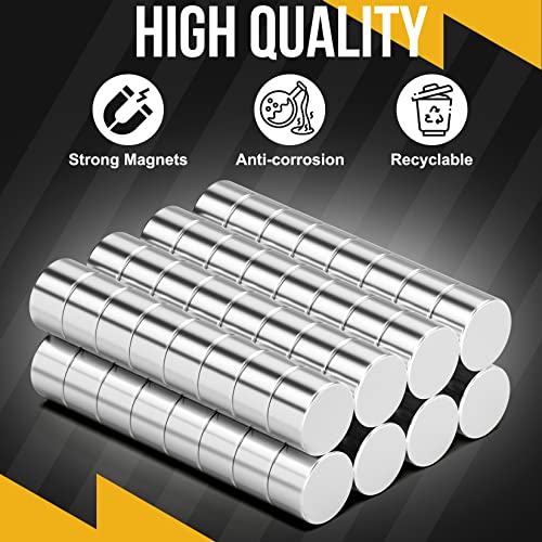 60Pack Small Magnet Mini Magnets, Round Tiny Magnets Multi-Use Small Fridge Magnets, Premium Small Neodymium Magnets Refrigerator Magnets Whiteboard Magnets Office Magnets Diy Magnets #TOP2