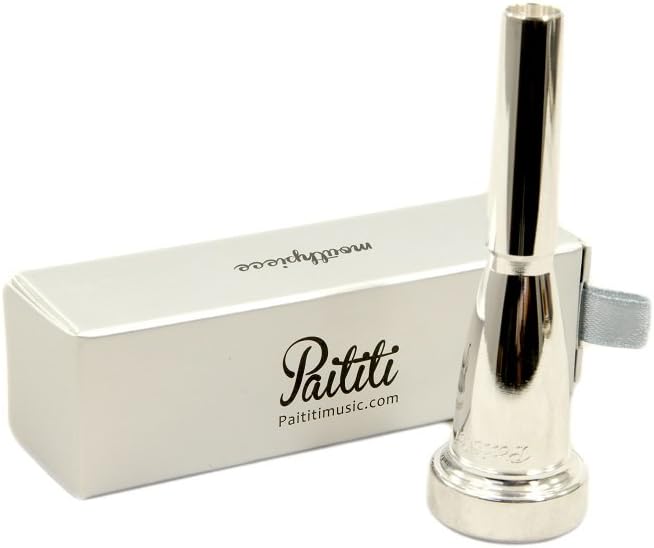 Paititi Silver Plated Rich Tone Bb 3C Trumpet Mouthpiece : Musical Instruments