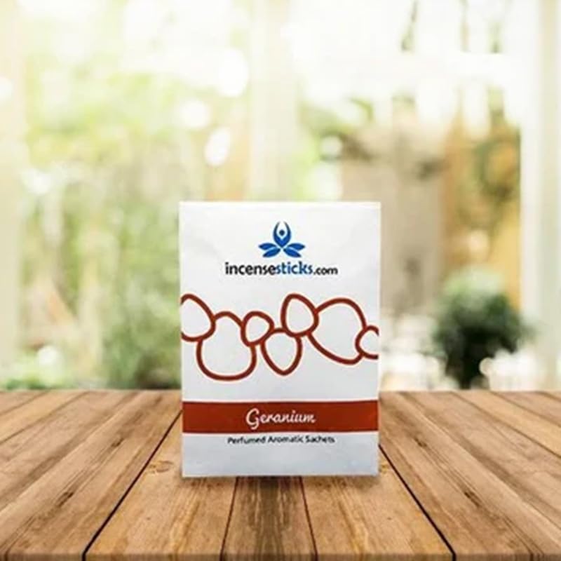 Sachets aromáticos aroma geranio 3 paquetes 12.5g miniatura 6