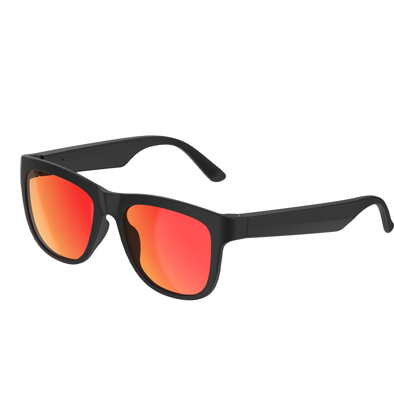 Lunettes Connectées tactil Contrôle Homme Smart Glasses Lunettes Intelligentes Ecouteur sans Fil Smart Glasses pour Android iOS Musique Telephone Sport Velo Assistant Vocal Etanche