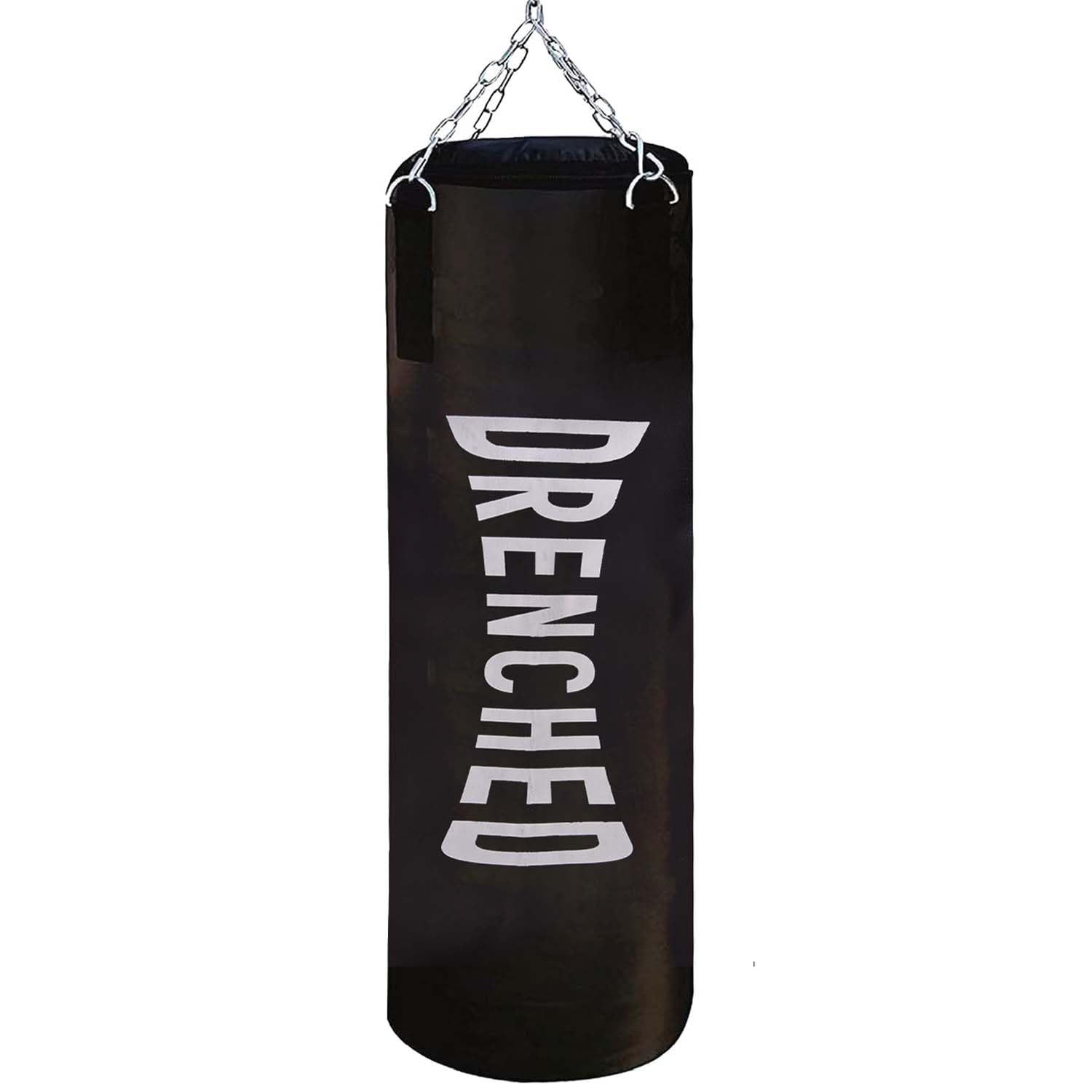 DRENCHED 3 Feet Unfilled Punching Bag with Hanging Chain | Boxing Bag for MMA, Karate, Judo, Muay Thai, Kickboxing, Self Defense Training at Home or Gym - Unfilled Heavy Bag -Black (3 FEET) (B0CJ89CLH6) Amazon Price History, Amazon Price Tracker