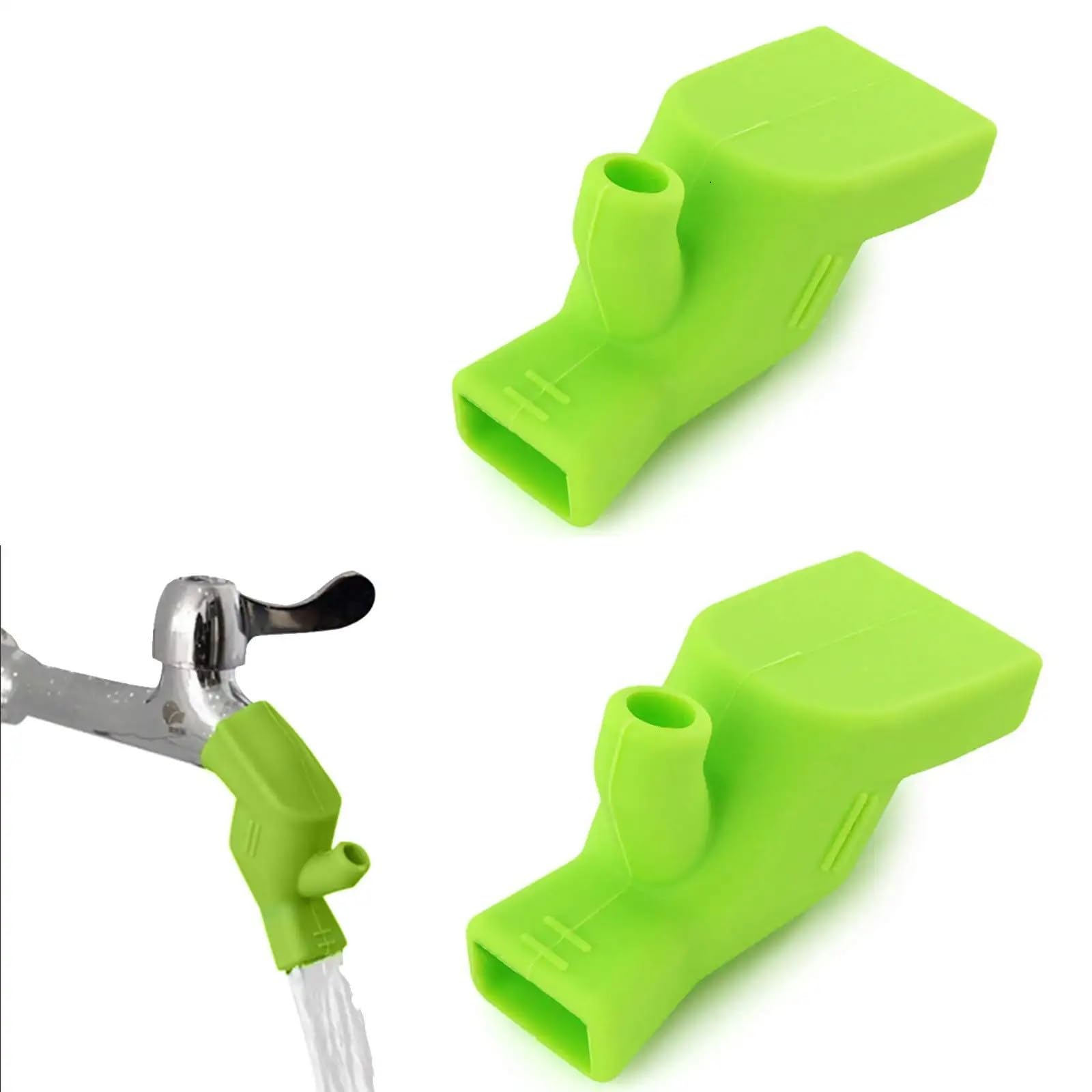 EZ Living Tap Faucet For Tap Extend Your Reach Optimize Water Flow Silicone Faucet Cover Silicone Tap Protector Silicone Faucet Handle Silicone Tap Handle Cover (Random Color 2Pcs),Multicolor (B0CYGM2S2Z) Amazon Price History, Amazon Price Tracker