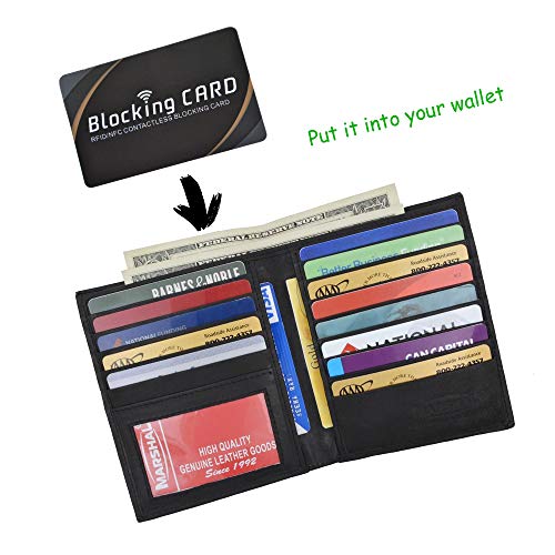 3 RFID Blocking Card|NFC Contactless Cards Protection|Fuss-free Protection for Entire Wallet Shield And Single Sleeves, Credit Card Holder, Identity Theft Prevention4