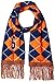 NCAA Syracuse Orange Two Sided Argyle Scarf