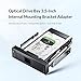 ORICO 5.25 Trayless Hot Swap Mobile Rack CD-ROM 3.5 inch Internal SATA Hard Drive SSD Adapter-1106SS