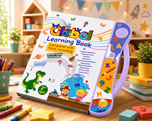Image of Braintastic Kids Novelty Hindi Learning Reusable Slate Book | Hindi Varnamala, Numbers Practice | Early Learning Toy for 2+ Years (Global Learning Book)