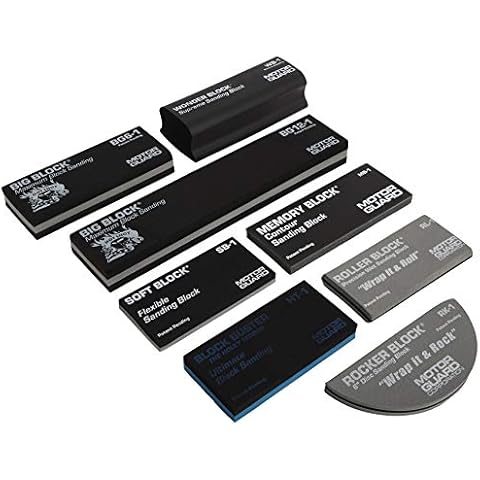 Motor Guard - 8Pc Sanding Block Assortment (AP-3), One Size Cover
