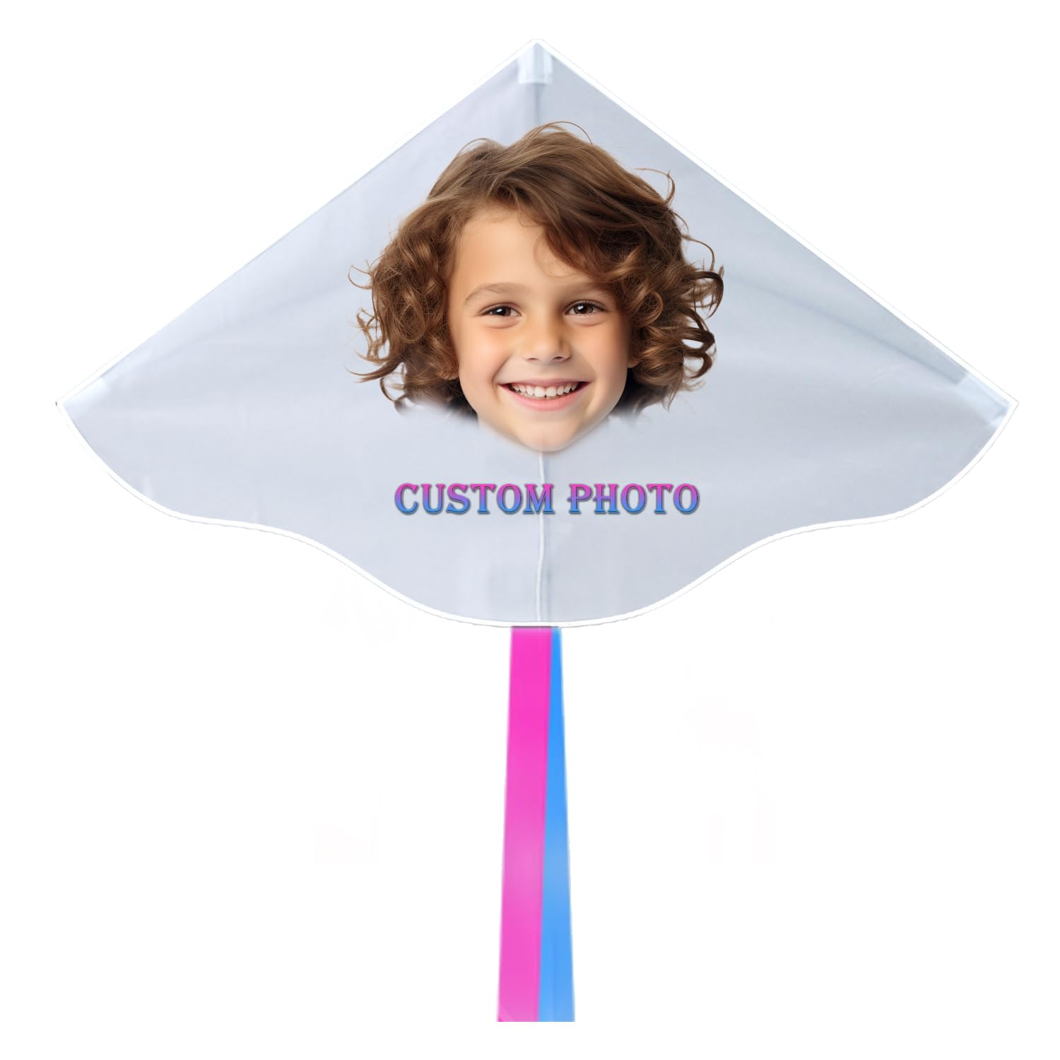 Personalized Kites for Kids & Adults Custom Kites with Photo Easy to Fly for Family Outdoor Games and Activities Great Gifts Ideal