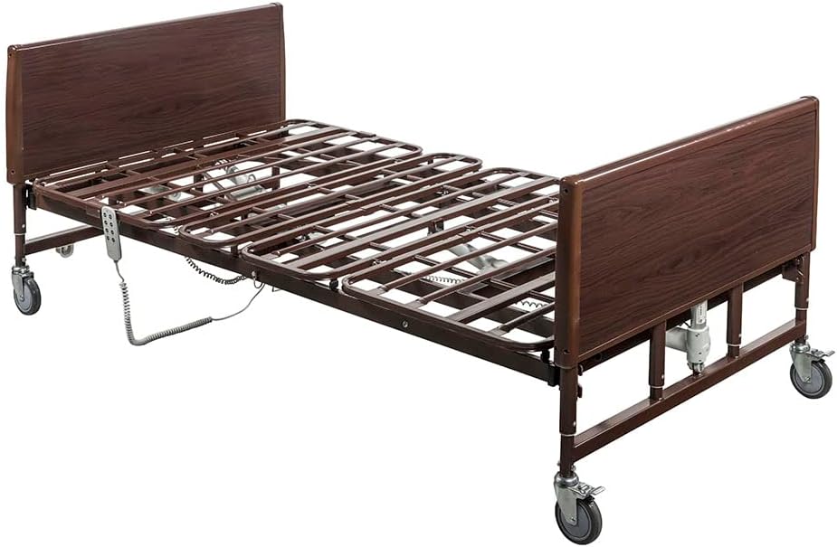 Drive Medical Full Electric Lightweight Homecare Bariatric Bed assembled