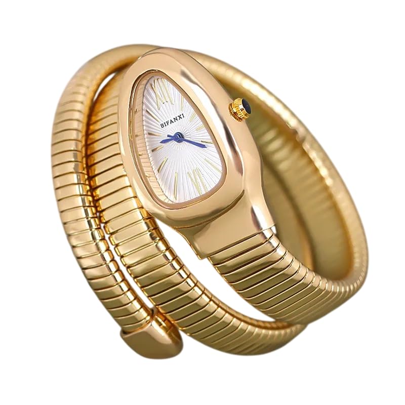 Image of Women's Watch | 18K Gold Plated Stainless Steel | Waterproof Celebrity-Style Luxury Timepiece | Comes in Premium Package