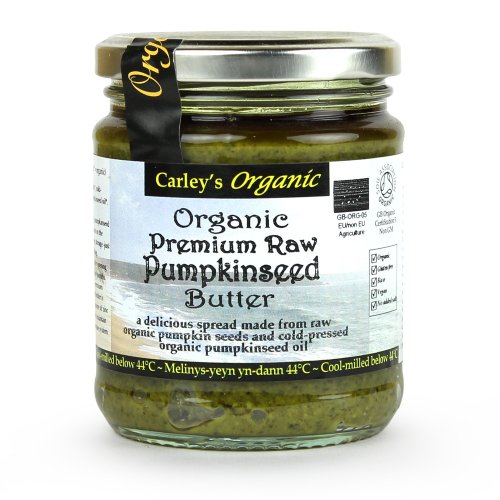 Carley's Organic Raw Premium Pumpkin Seed Butter, 250g