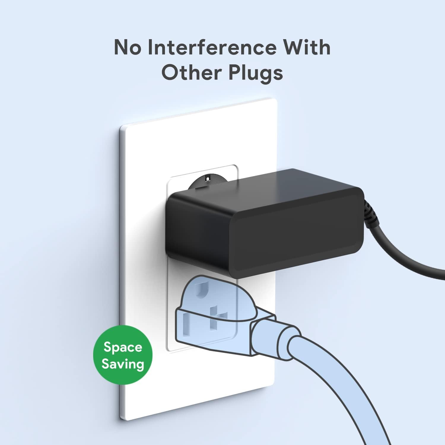 TAIFU 5V 3A d'alimentation Chargeur pour Gardena Smart Gateway 19000, 19005-20, 19005-00.600.00, Replaces 19000-00.600.37 Gardena Connection Device Adapter Charging pour Gardena Smart Système