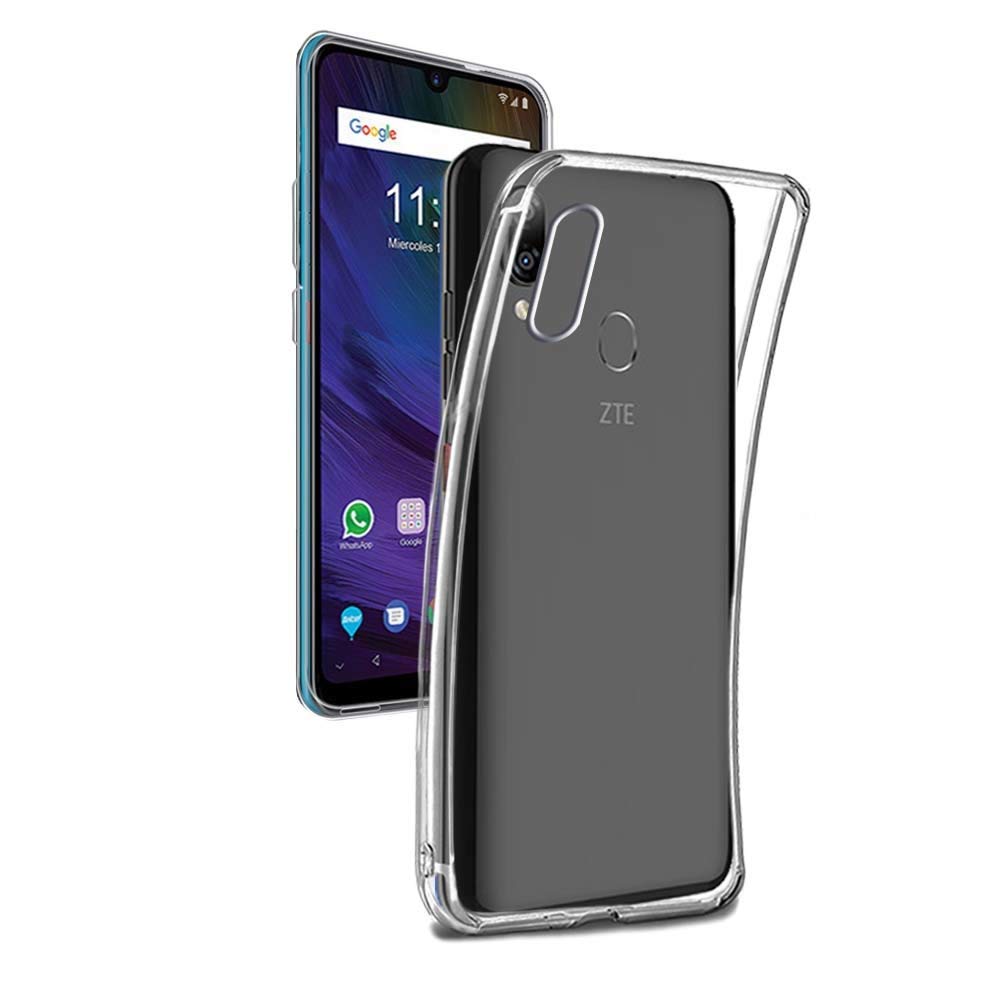Funda Gel Tpu Para Zte Blade A5 2020 Diseño Cuero 01 Dibujos con