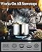 Cook N Home 7-Piece Tri-Ply Clad Stainless Steel Cookware Set, Pots and Pans Kitchen Set with Tempered Glass Lids, Induction-Ready, Dishwasher-Safe, Silver