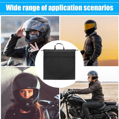 Bolsa de almacenamiento para cascos de moto, ciclismo y deporte en tela Oxford 5