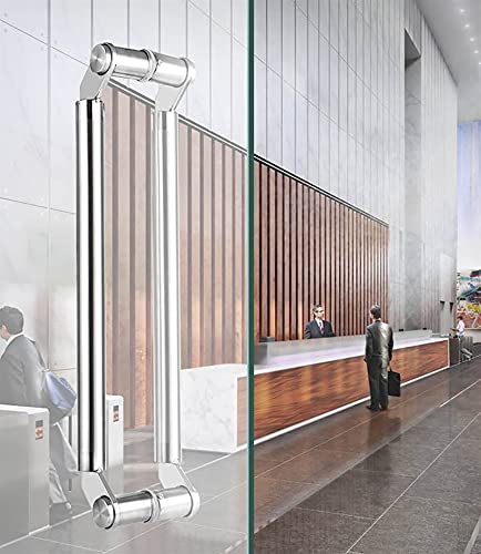 Poignée de porte en acier inoxydable brossé robuste pour cuisine moderne