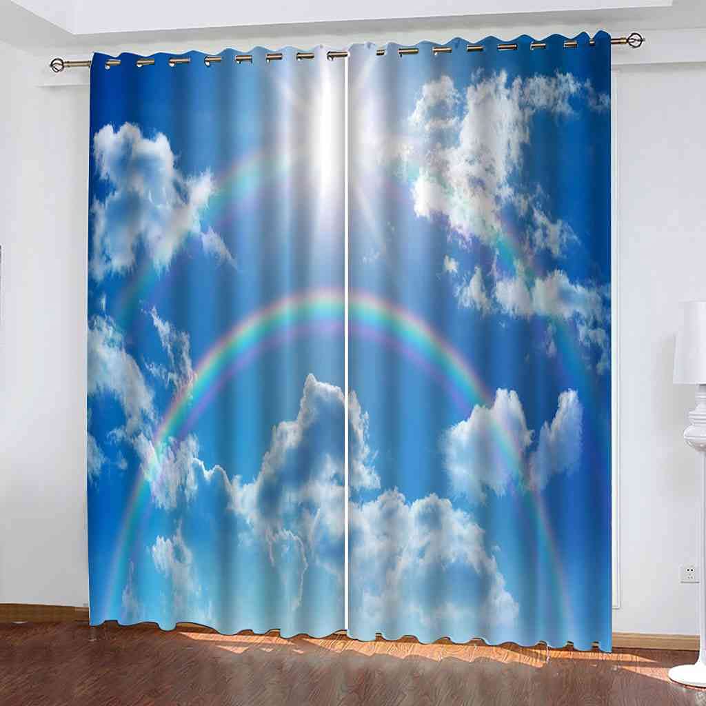 Rideau occultant isolant contre la lumière et le bruit pour chambre 264x160