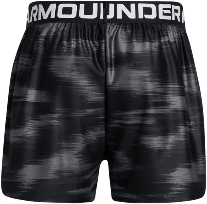Under Armour Girls' Play Up Printed Shorts - Image 2