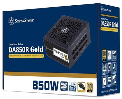 Silverstone PC電源 80 PLUS Gold 850W ATX SST-DA850R-GMA フルモジュラー の商品画像 3