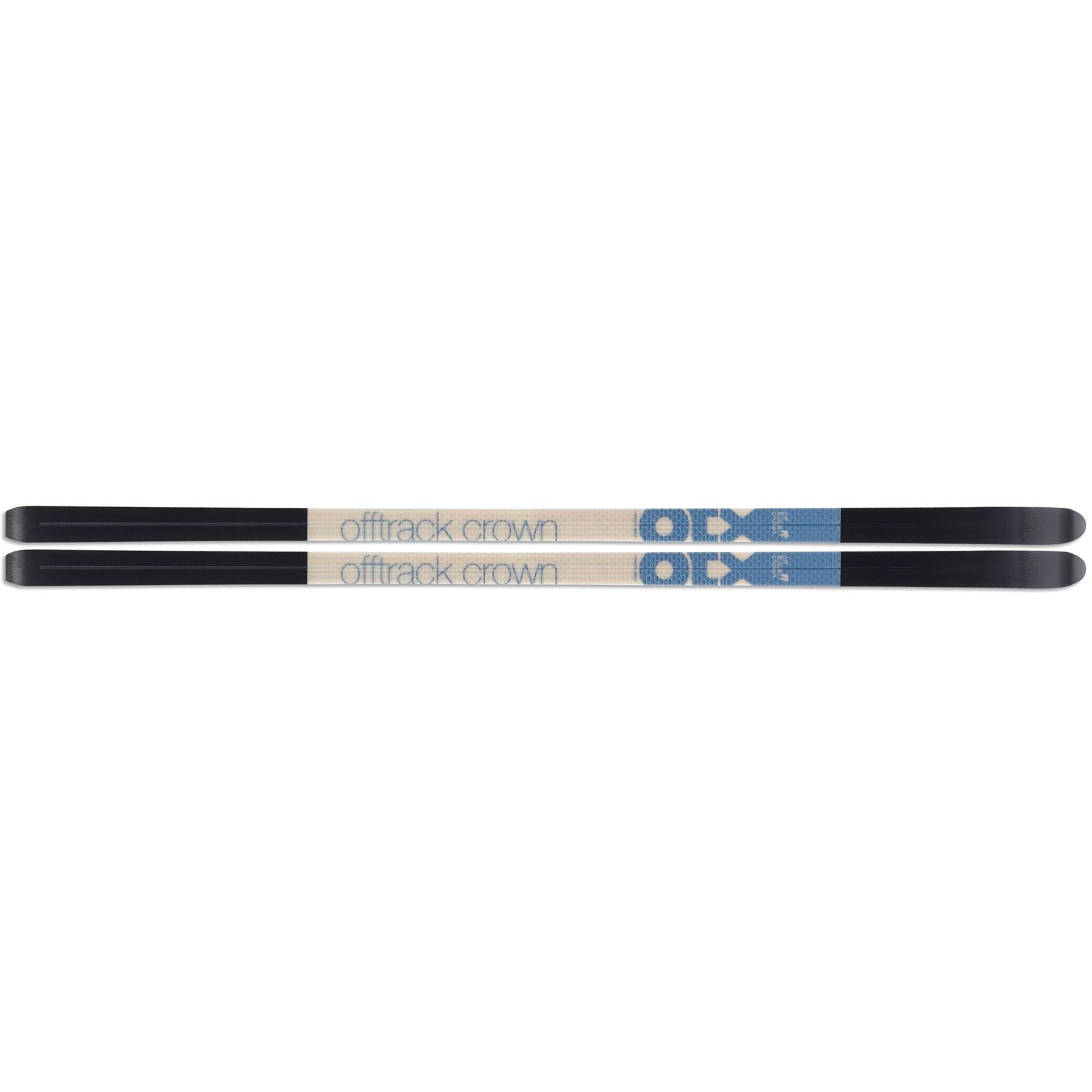 FISCHER Unisex Adventure 62 Crown Xtralite Adult Durable Stable Balanced Sport Lightweight Nordic Offtrack Mid-Length Snow Skis Without Bindings, 189