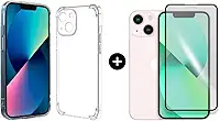 Película De Vidro 3D Tela Toda Para iPhone + Capa Capinha Case (iPhone 13)