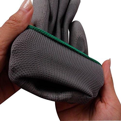 7 Pack Men's Work Gloves,Gardening Gloves,Breathable Nylon Shell,MediumSize